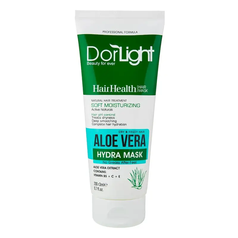 ماسک مو دورلایت مدل آلوئه ورا حجم 200 میلی لیتر