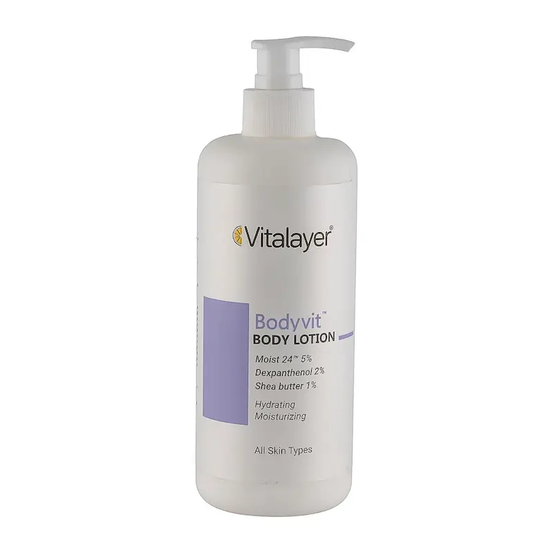 لوسیون بدن بادی ویت ویتالیر مناسب انواع پوست حجم 500 میلی لیتر
