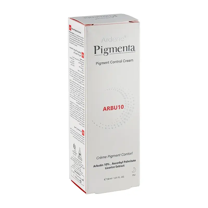 کرم ضد لک و روشن کننده قوی پوست Pigmenta آردن مدل Arbu10 حجم 30 میلی لیتر