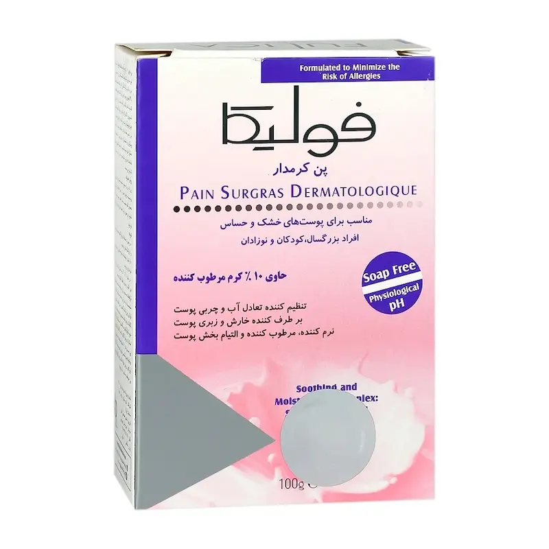 پن کرم‌ دار حاوی 10% کلد کرم فولیکا وزن 100 گرم