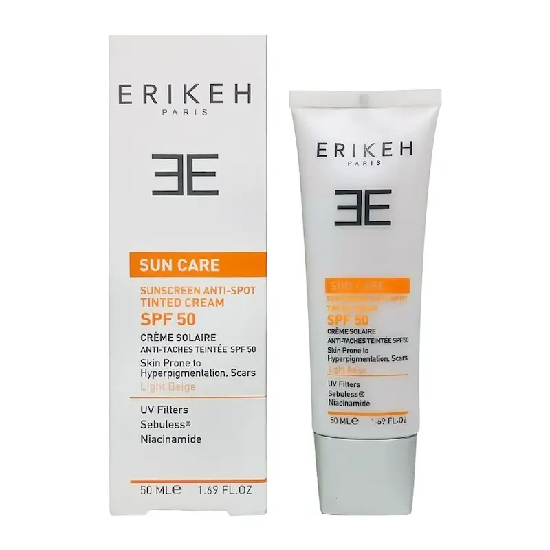 کرم ضد آفتاب ضد لک اریکه با SPF50 حجم 50 میلی لیتر