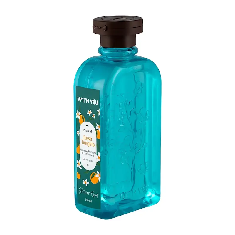 شامپو بدن Fresh Tangelo ویت یو مناسب انواع پوست حجم 250 میلی لیتر
