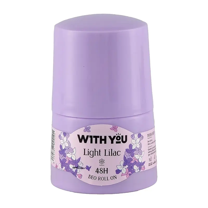 مام رول ضد تعریق Light Lilac ویت یو حجم 50 میلی لیتر