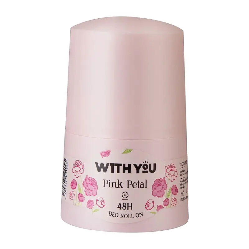 مام رول ضد تعریق Pink Petal ویت یو حجم 50 میلی لیتر