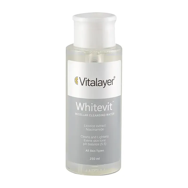 میسلار واتر ویتالیر مدل Whitevit حجم 250 میلی لیتر