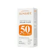 ضد آفتاب سولار فلوئید سان سیف SPF50 مناسب پوست حساس، چرب و مستعد آکنه وزن 55 گرم