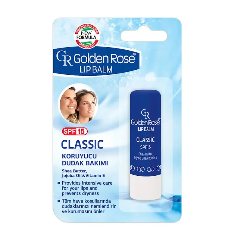 بالم لب کلاسیک گلدن رز SPF15 وزن 4.6 گرم