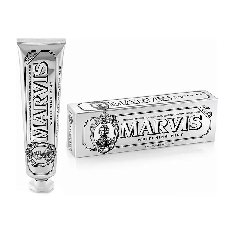 خمیر دندان مارویس مدل Whitening Mint حجم 85 میلی لیتر
