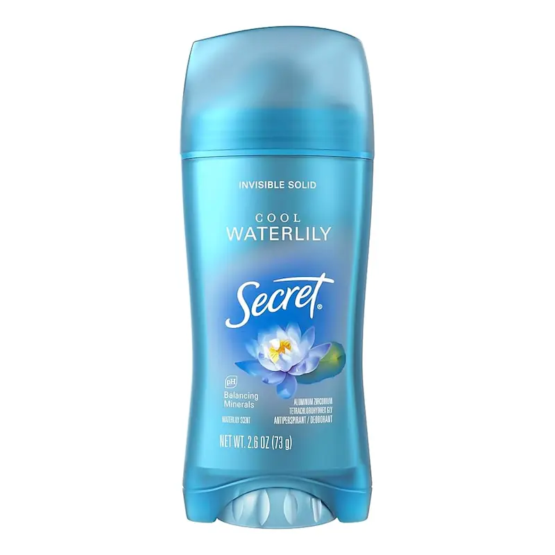 مام استیک صابونی سکرت Secret مدل Cool Waterlily حجم 73 گرم