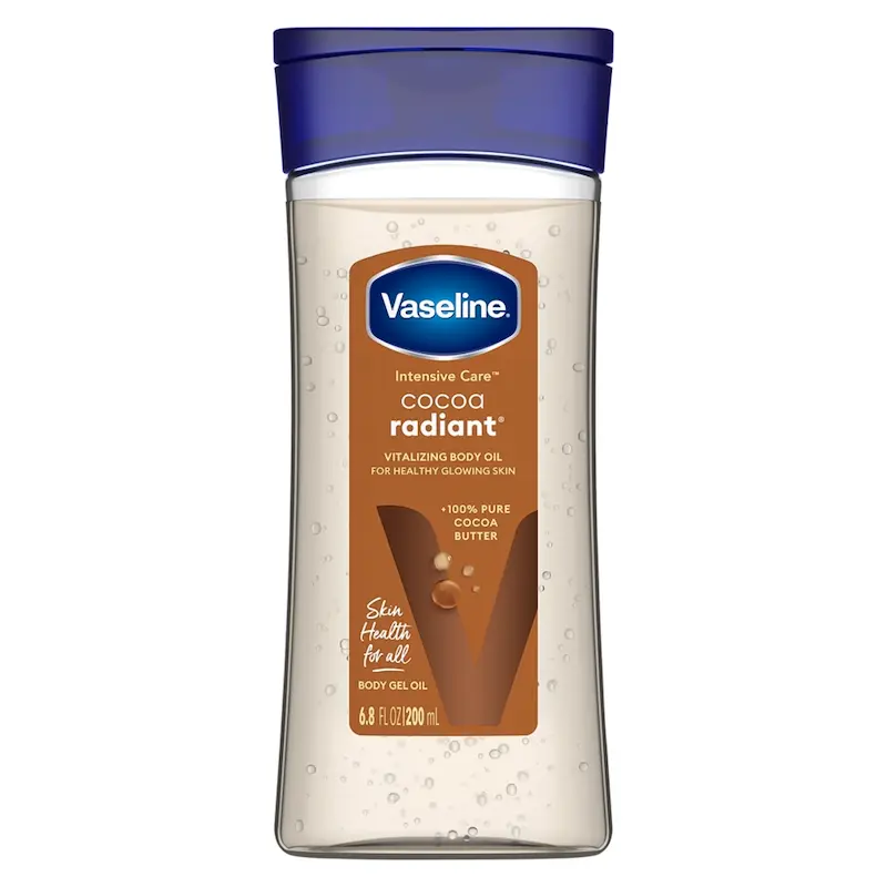 روغن بدن وازلین مدل Cocoa Radiant رایحه کاکائو حجم 200 میلی لیتر
