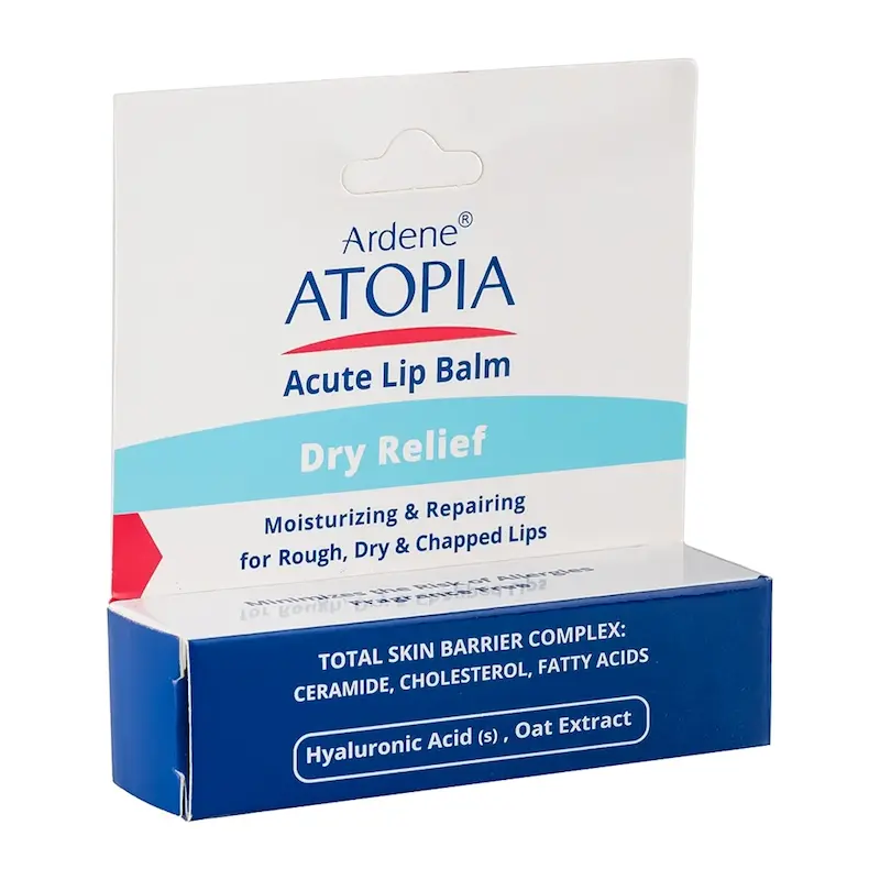 بالم لب مرطوب کننده آردن اتوپیا مدل Dry Relief حجم 4.5 میلی لیتر