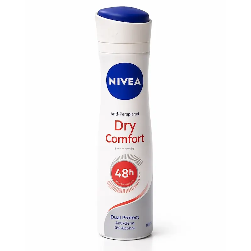 اسپری ضد تعریق زنانه نیوا مدل Dry Comfort حجم 150 میلی لیتر