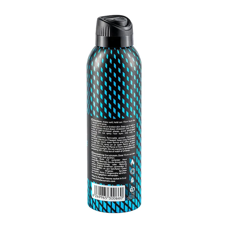 اسپری بدن مردانه Danhil Desire Blue مارسالا حجم 200 میلی لیتر