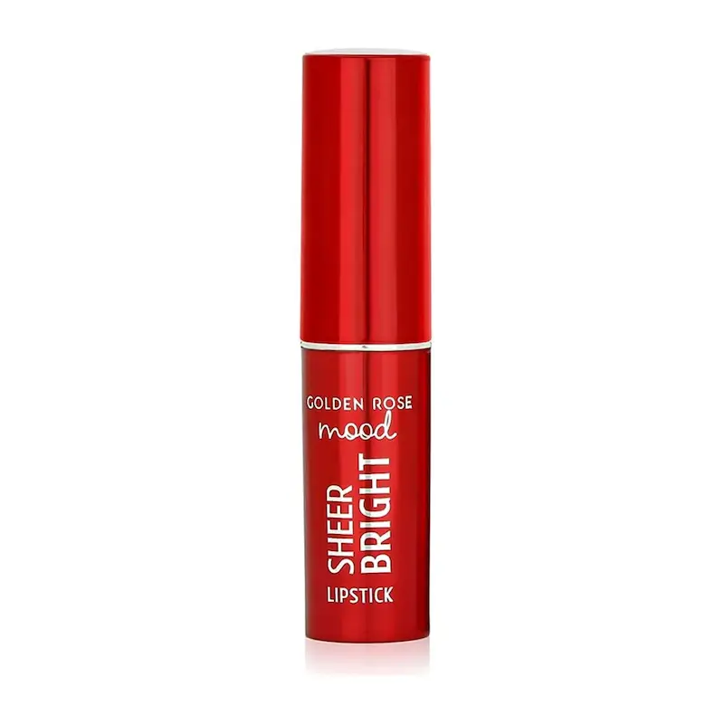رژ لب جامد گلدن رز مدل Sheer Bright (8 رنگ)