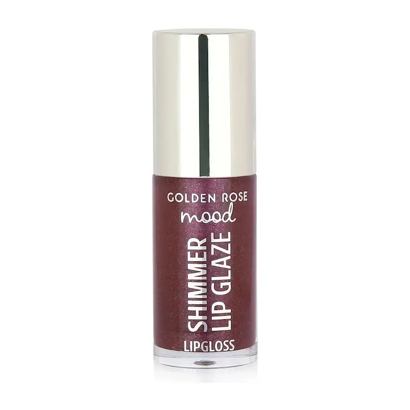 برق لب گلدن رز مدل Shimmer Lip Glaze