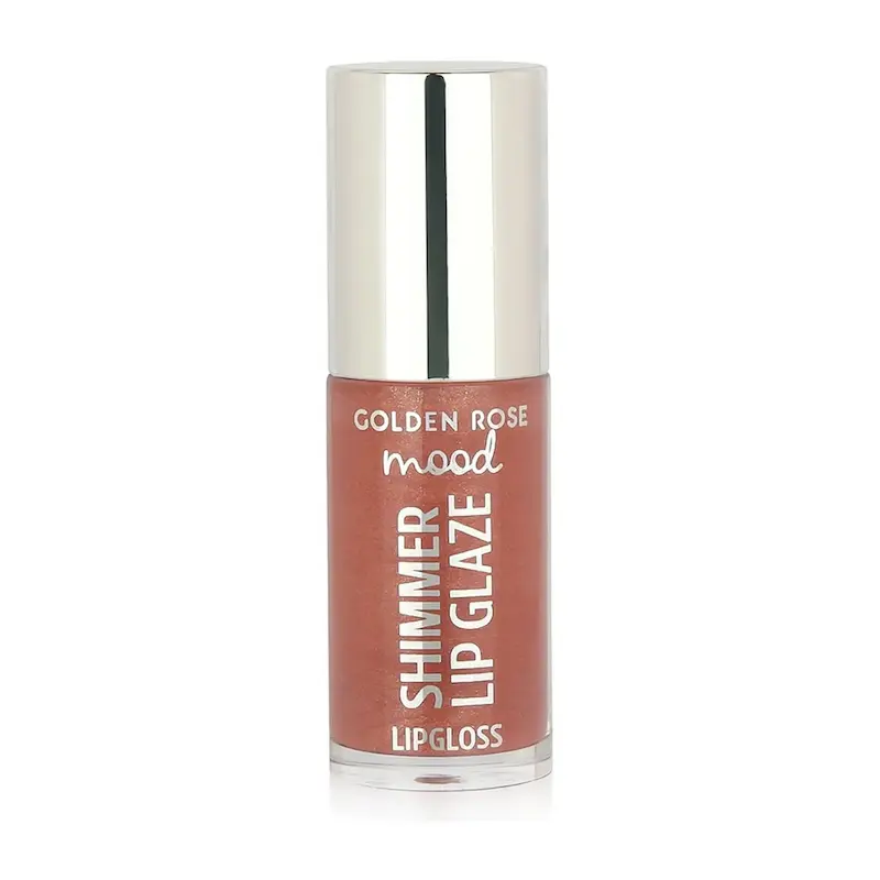 برق لب گلدن رز مدل Shimmer Lip Glaze