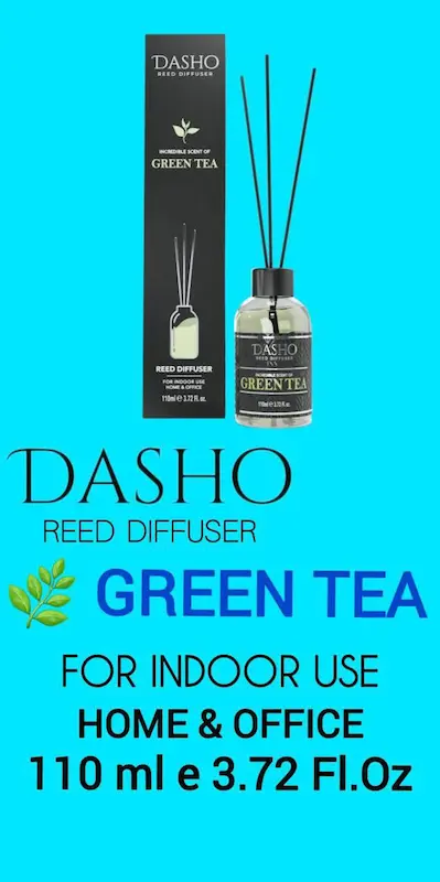 خوشبوکننده هوا داشو مدل Green Tea حجم 110 میلی لیتر