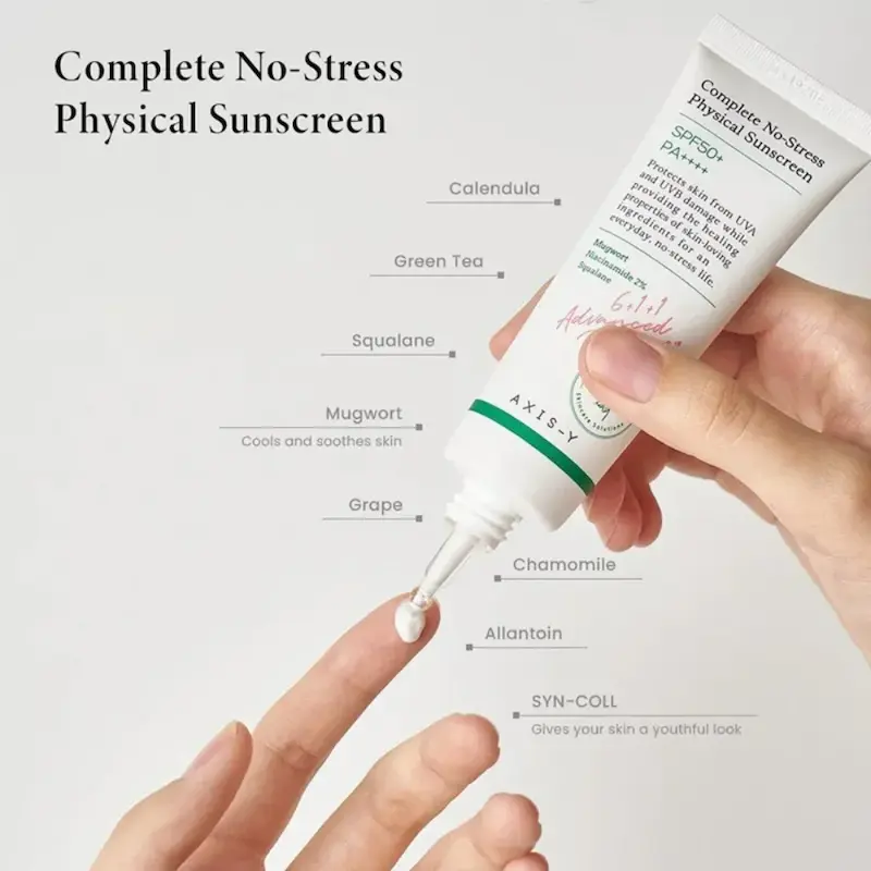 ضد لک و ضد آفتاب فیزیکی بی رنگ اکسیس وای با SPF50 حجم 50 میلی لیتر