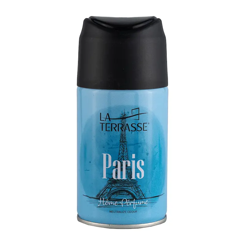 اسپری خوشبو کننده هوا لاتراس مدل Paris حجم ۲۵۰ میلی لیتر با نماد برج ایفل