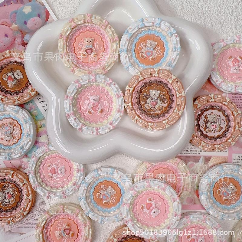 بشقاب پرنسسی طرح خرس پین دار🍥🌀