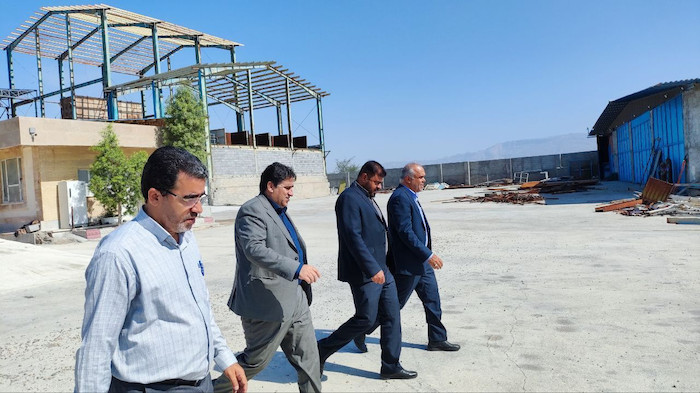 بازدید میدانی مدیر کل غله استان هرمزگان جناب دکتر رمضانپور 