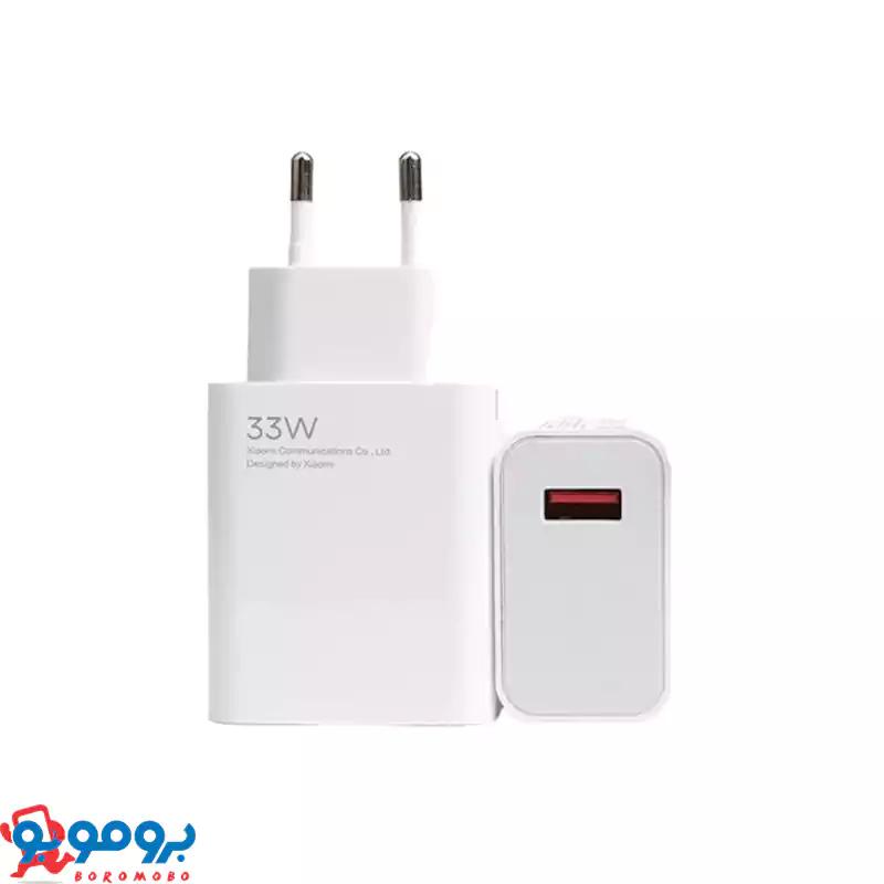 شارژر دیواری 33 وات شیائومی مدل MDY‑11‑EZ | دو پین اصلی