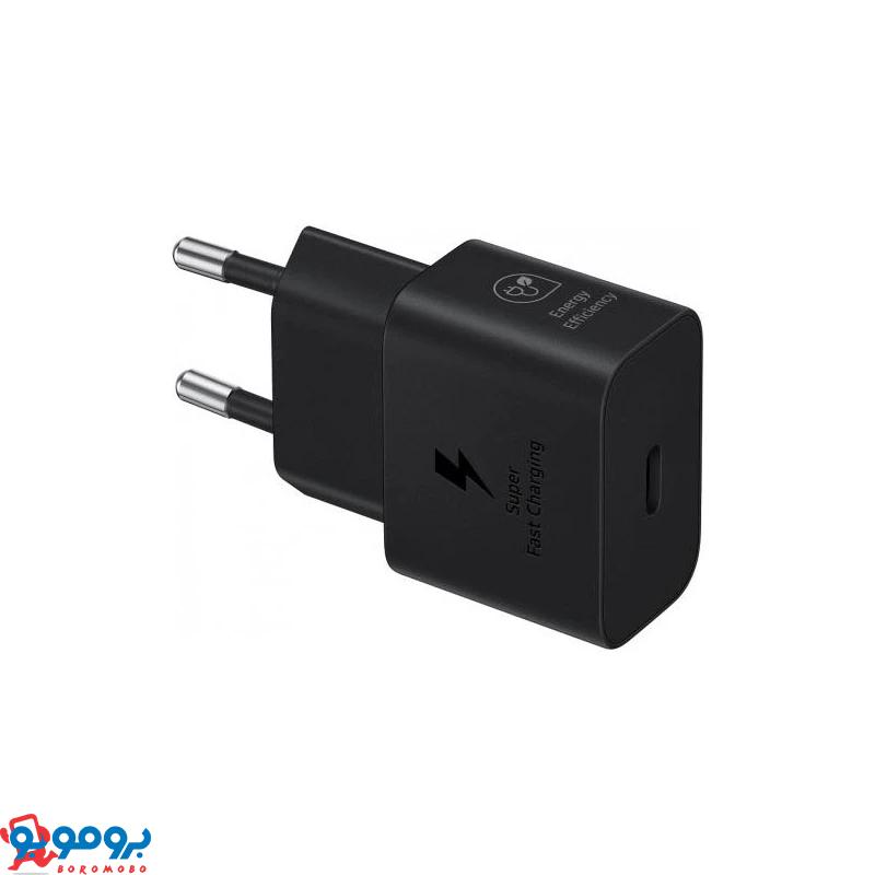 شارژر دیواری 25 وات سامسونگ مدل 25W T2510 | اصلی | ساخت ویتنام |به همراه کابل 1متری | 2 پین