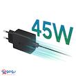شارژر دیواری 45 وات سامسونگ مدل EP-T4511 Low Standby  | به همراه کابل دو سر تایپ سی 1.8 متر | 2 پین | اورجینال | ساخت ویتنام