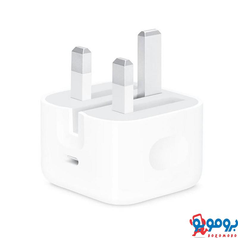 شارژر اپل 20 وات | نسخه B/A اروپا| Apple 20W Power Adapter | اورجینال چین