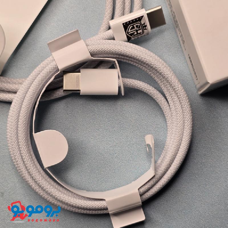 کابل USB-C 60W اپل | کیفیت اصلی | طول 1 متر