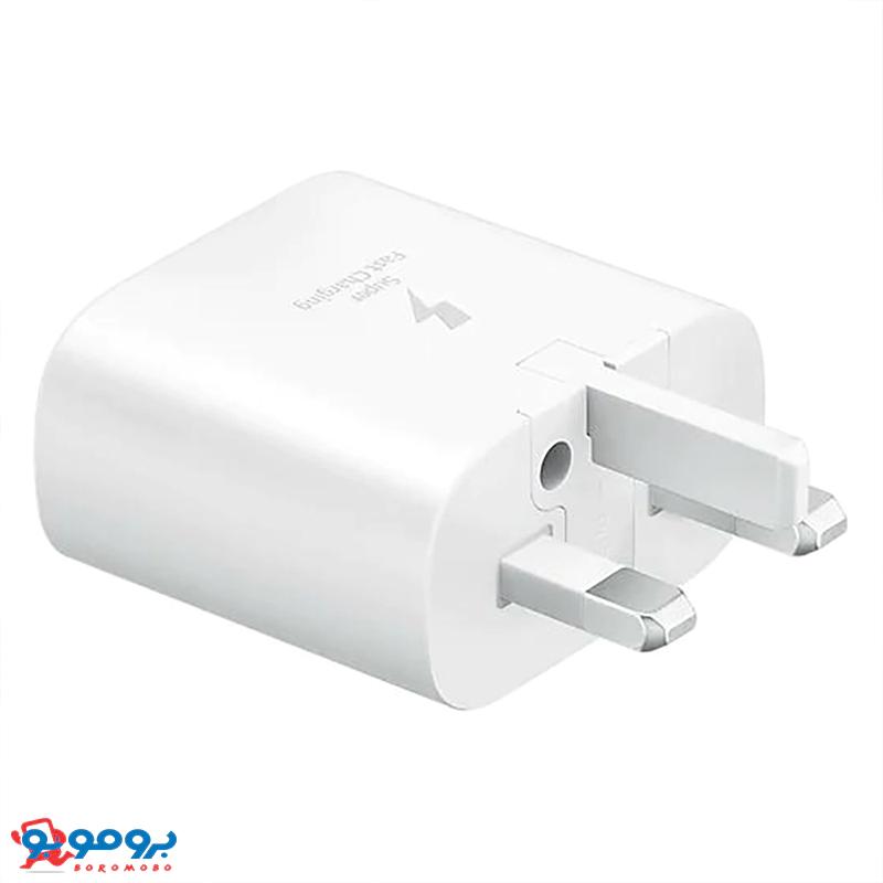 شارژر دیواری 25 وات سامسونگ مدل 25W EP-TA800 | سوپر فست شارژ  کیفیت های کپی | گارانتی 6 ماهه شرکتی