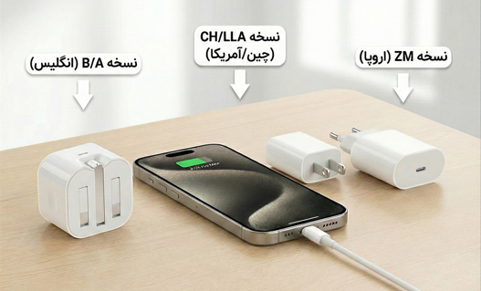 بهترین پارت نامبر شارژر ۲۰ وات اپل کدام است؟ تفاوت ZM/A، LL/A و ZP/A