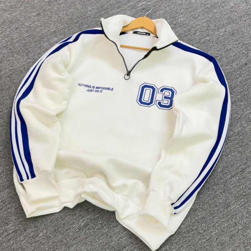 دورس نیم زیپ 03 رنگ سفید