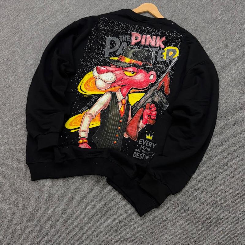 دورس پلنگ صورتی رنگ مشکی 