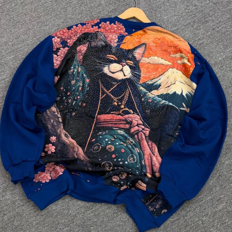 دورس گربه نگین دار رنگ آبی