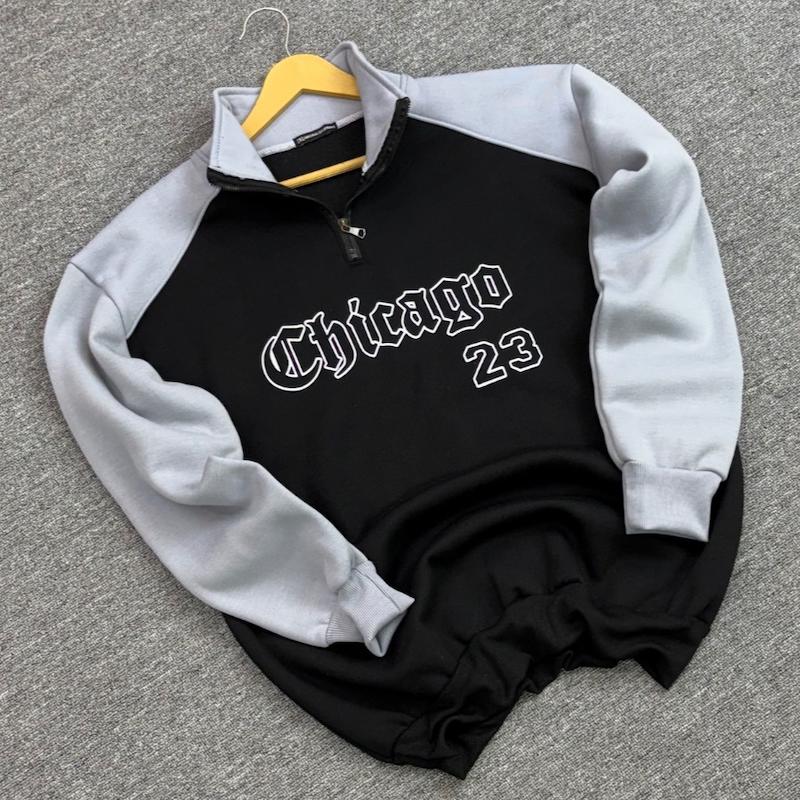 دورس نیم زیپ 23 رنگ مشکی