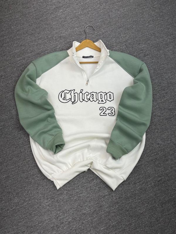 دورس نیم زیپ 23 رنگ سفید