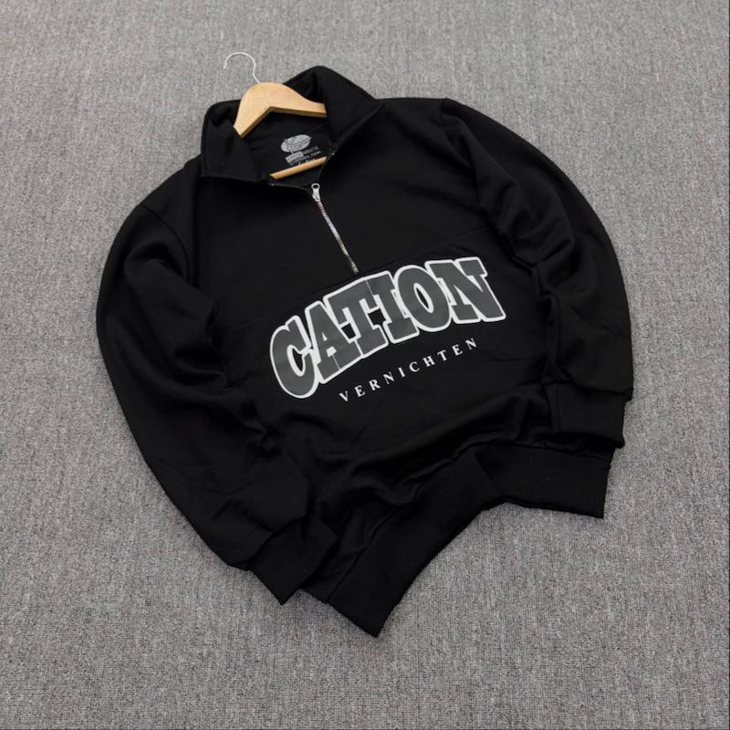 دورس نیم زیپ مشکیCATION