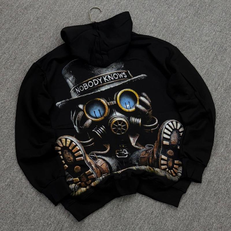 هودی پنبه VALLARTA رنگ مشکی