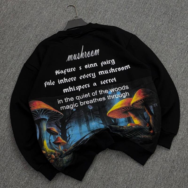 دورس پنبه ماشروم رنگ مشکی