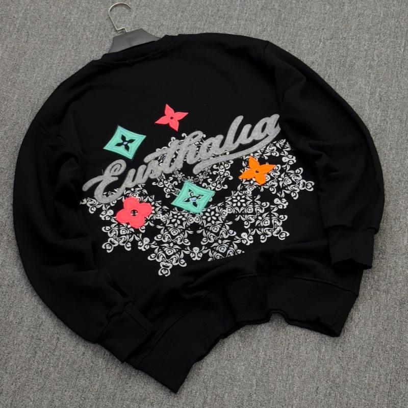 دورس سه نخ پنبه گلدوزی لویی ویلتون رنگ مشکی