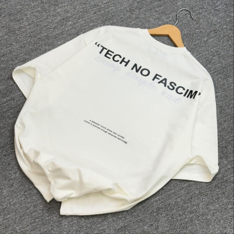 تیشرت سفید TECH NO FASCIM