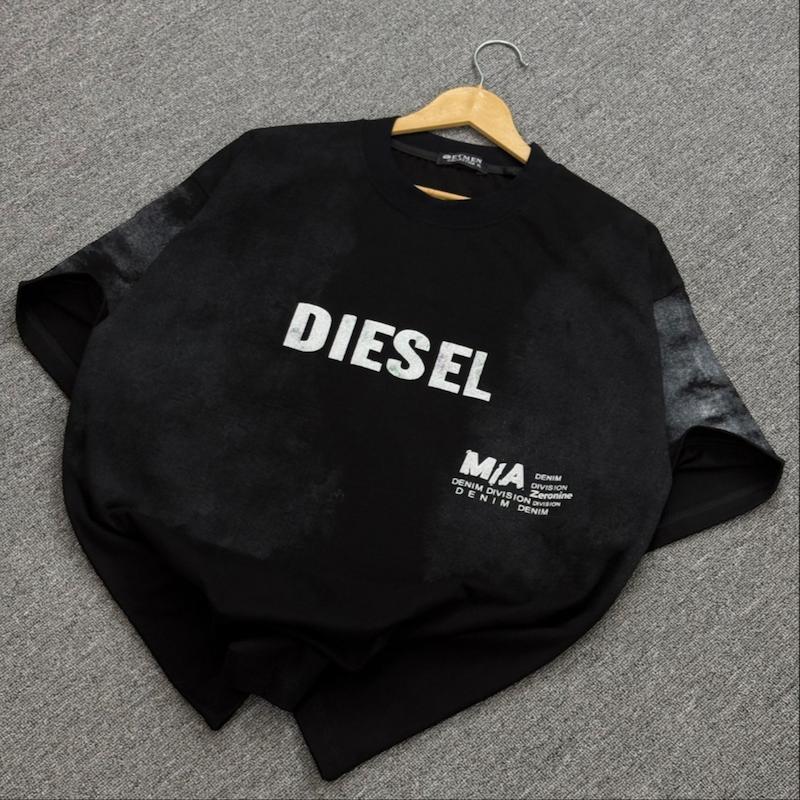 تیشرت DIESEL مشکی پارچه ماکان
