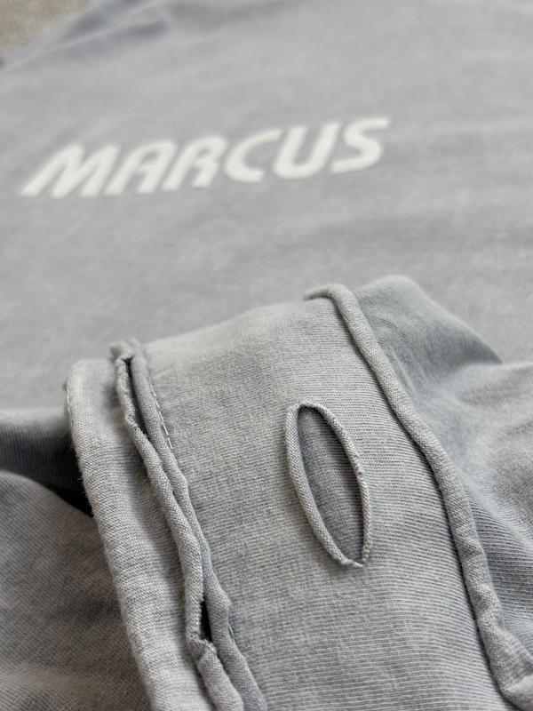 تیشرت سنگشور طوسی MARCUS