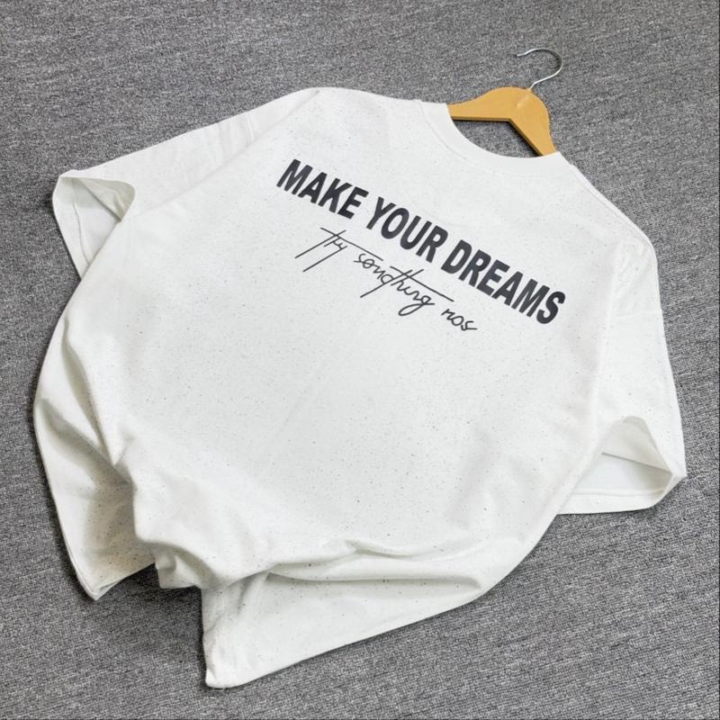 تیشرت سفید MAKE