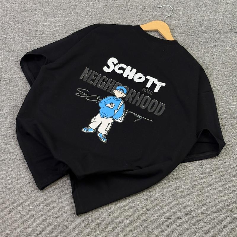 تیشرت SCHOTT رنگ مشکی