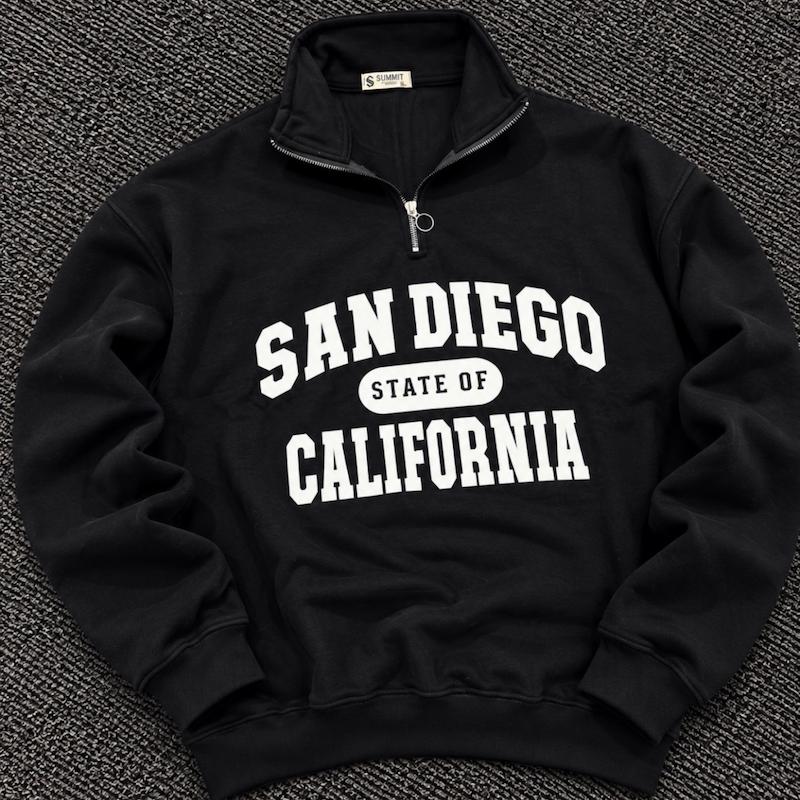 دورس نیم زیپ SANDIEGOرنگ مشکی