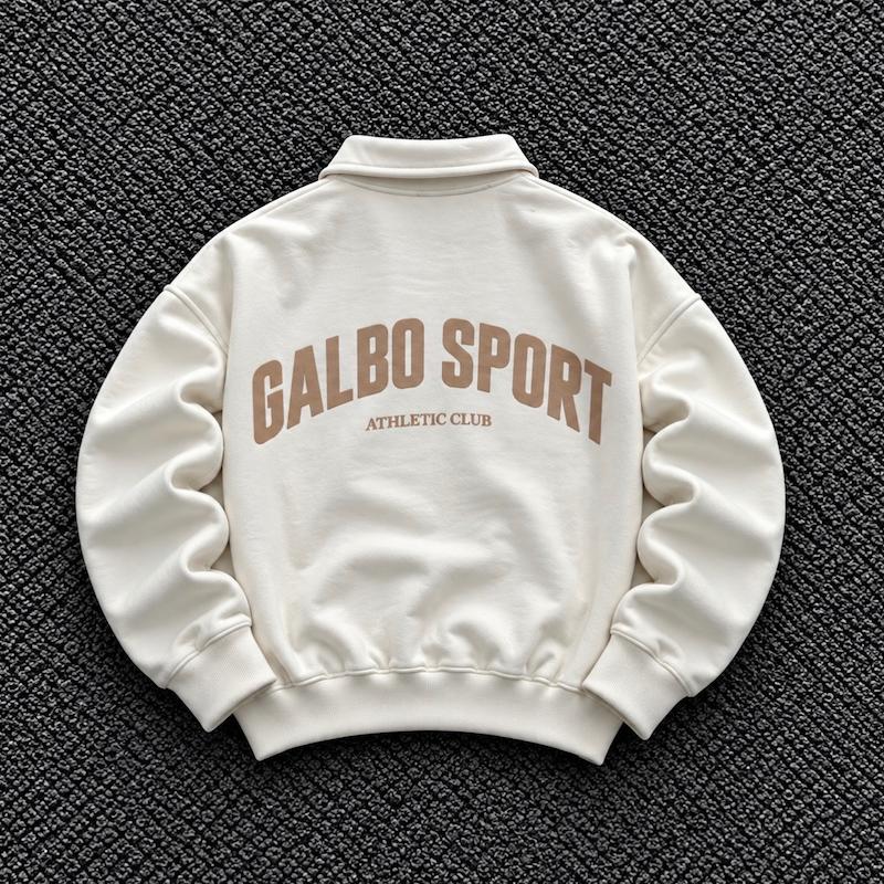 دورس نیم زیپGALBO SPORTرنگ سفید