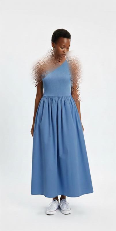 پیراهن آبی زارا