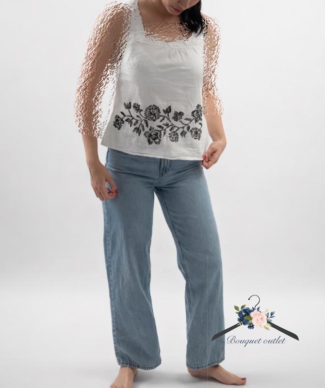 تاپ سفید Marina Luna